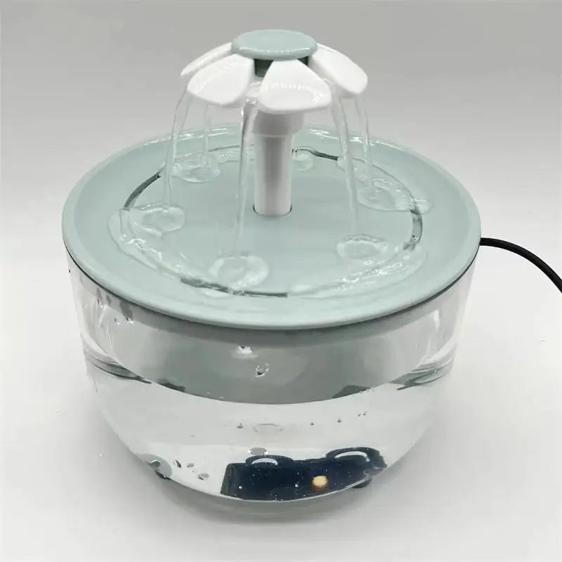 Automatic Cat Water Fountain Filter USB Electric 1200ml